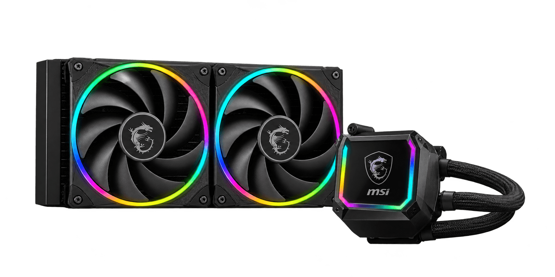 DeepCool LM240 240mm ARGB Liquid CPU Cooler With Display